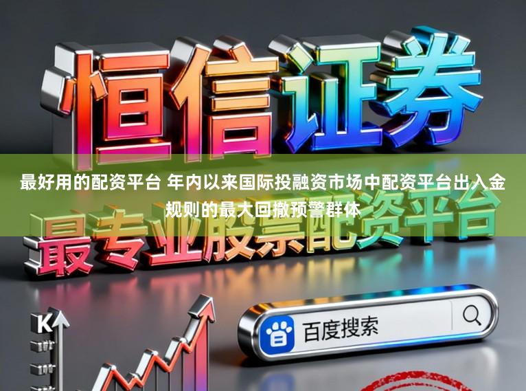 最好用的配资平台 年内以来国际投融资市场中配资平台出入金规则的最大回撤预警群体