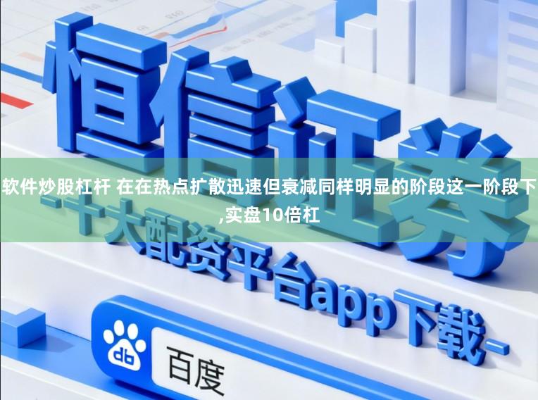软件炒股杠杆 在在热点扩散迅速但衰减同样明显的阶段这一阶段下,实盘10倍杠