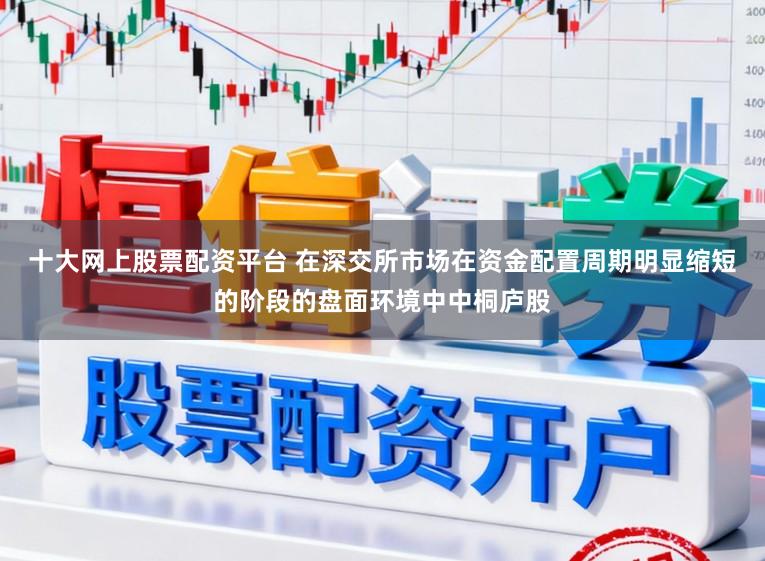 十大网上股票配资平台 在深交所市场在资金配置周期明显缩短的阶段的盘面环境中中桐庐股