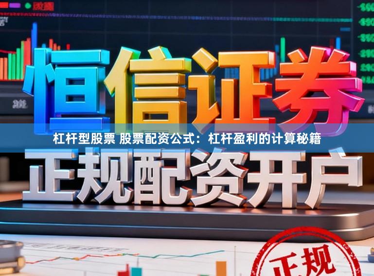 杠杆型股票 股票配资公式：杠杆盈利的计算秘籍